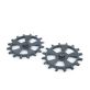 6200-009 Yetter Twister Cast Spike Closing Wheels