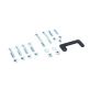Distel 10" Transport Auger Dolly Wheel Jack Kit