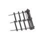195666A2 Combine Feeder Chain for 54'' Feeder with Serrated Slats fits Case-IH