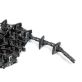 0007353670 Combine Return Grain Elevator Chain Fits Claas Lexion