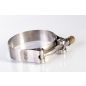 Valley 2-1/2'' Stainless Steel T-Bolt Hose Clamp 