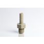 Push Connect Male Stem Adapter 1/4" Stem OD to 1/8" NPTM Thread 