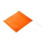 16" x 16" Orange Vinyl Marking Safety Flag 