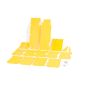 25' Yellow Poly Wear Shoe Skid Kit fits John Deere 