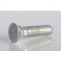 Plow Bolt, Grade 8, Flat Head, Zinc Finish Alloy Steel, 1/2-13 x 2"