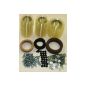 Kile KCVC9300 Clear View Trac Caps fits Case-IH