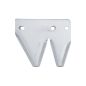 700705462 Platform Chrome Left Hand End Top Serrated Section Fits Case IH box of 10 