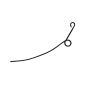 167652C1 Platform Left Hand Steel Reel Finger Fits Case IH 