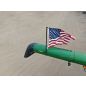 Combine 17" Unloading Auger Flag Pole Mount fits John Deere