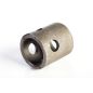 Bulldog Trailer Jack Replacement Part, Swivel Trailer Mount, Tubular Male Weld-On for 5/8 Inch Pull Pin