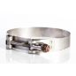 Valley 3-3/4'' Stainless Steel T-Bolt Hose Clamp