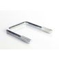 U-Bolt 1/2" x 3" x 4-1/2" Zinc Plated