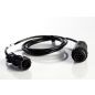 7 Pin Amphenol Adapter Cable to 4 Pin Amp JD7-D
