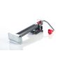 Bulldog 171401 Round Trailer Jack, Side Mount, 5,000 lbs. Lift Capacity, Topwind, Weld-On, 10 Inch Travel 