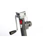 Bulldog 178109 Round Trailer Jack, Side Mount, 5,000 lbs. Lift Capacity, Sidewind, Weld-On, 10 Inch Travel