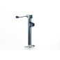 Bulldog 178110 Round Trailer Jack, Side Mount, 5,000 lbs. Lift Capacity, Sidewind, Weld-On, 15 Inch Travel