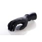 Kinco Black Nitrile Disposable Safety Gloves X-Large