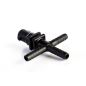 Teejet 18637-113-406-NYB 3/8'' Triple QuickJet Nozzle Body