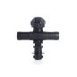 Teejet 22252-312-750-NYB 3/4'' Double QuickJet Nozzle Body with Diaphragm