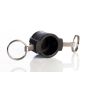 Norwesco 1'' Quick Coupler Hose Fitting Cap