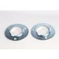 62MM 3 Bolt Round Stamped Steel Bearing Flange 62MS