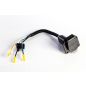 4 Flat Receptacle to 7 Pole RV Electrical Adapter