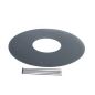 Hay Rake Wheel Windguard 34.75" Diameter
