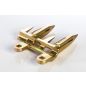 7222 Gold Platform Sickle Knife Guard