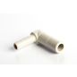 Push Connect Elbow Barb Connector 3/8" Stem OD to 1/4" Tube ID