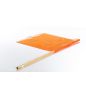 18" x 18" Orange Mesh Flag on 36" Wood Dowel