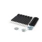 AMW82616 Combine Draper Cross Auger Poly 12 Pack Finger Kit fits Case-IH
