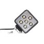 4.5" Square LED Work Light 1150 Lumens 