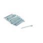 Hammerlock Cotter Pin, Steel, Zinc Finish, 0.172" Head Diameter, 5/32 x 2"