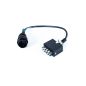 37AMP John Deere Receptical to 10 Spade Plug
