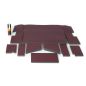4132 K&M Tractor Burgundy Cab Foam Kit fits International 