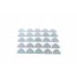 3" Chrome Top Serrated Sickle Section fits Versatile box of 25
