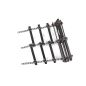 195666A2 Combine Feeder Chain for 54'' Feeder with Serrated Slats fits Case-IH