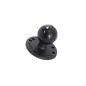Ram 1.5" C Ball 4 Hole AMPS Adapter with Round Plate RAM-202CU 