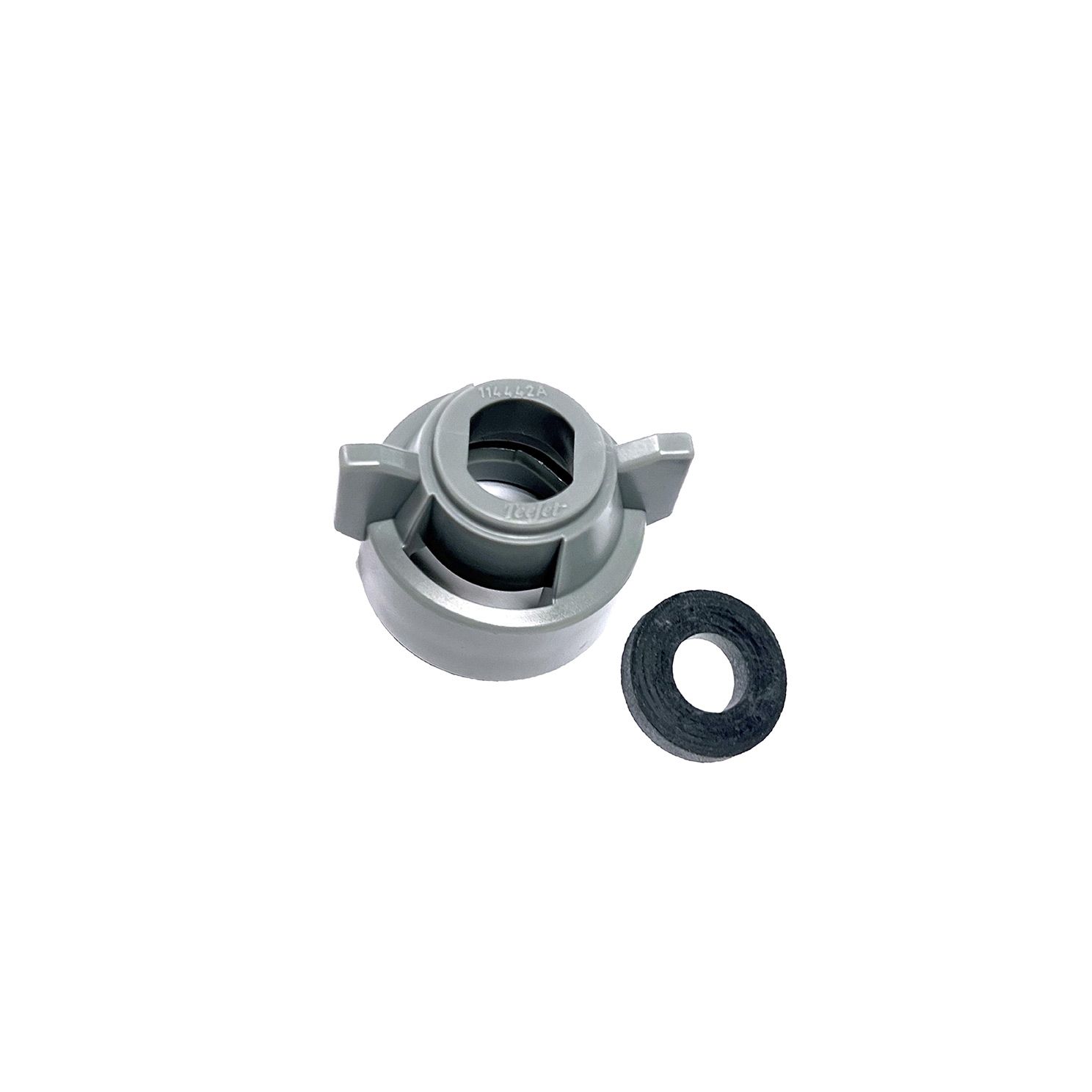 Teejet 114442A-9-CELR Grey Spray Tip Quick Cap with Gasket