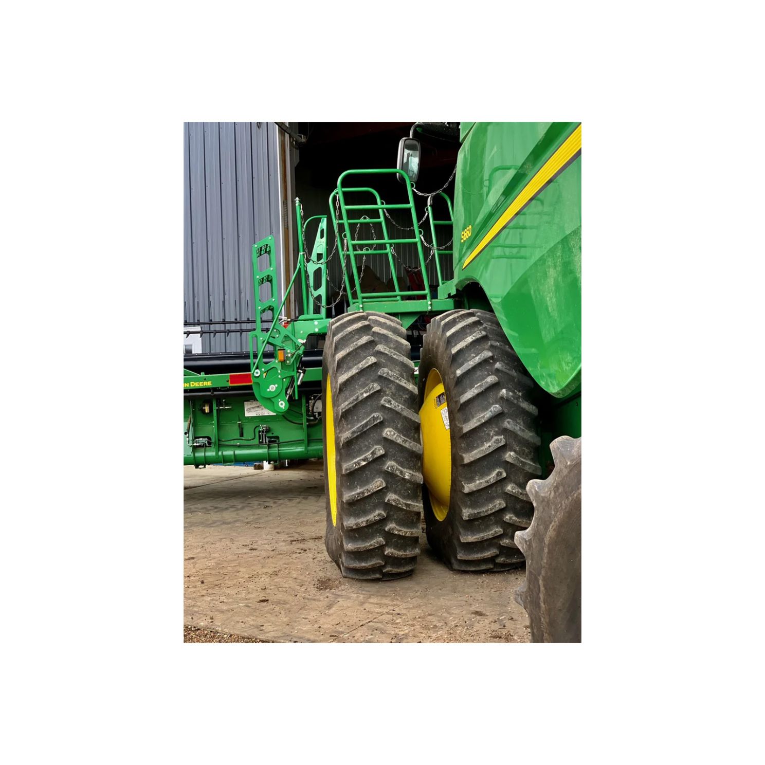 S Series Combine Folding Ladder Step Kit fits John Deere