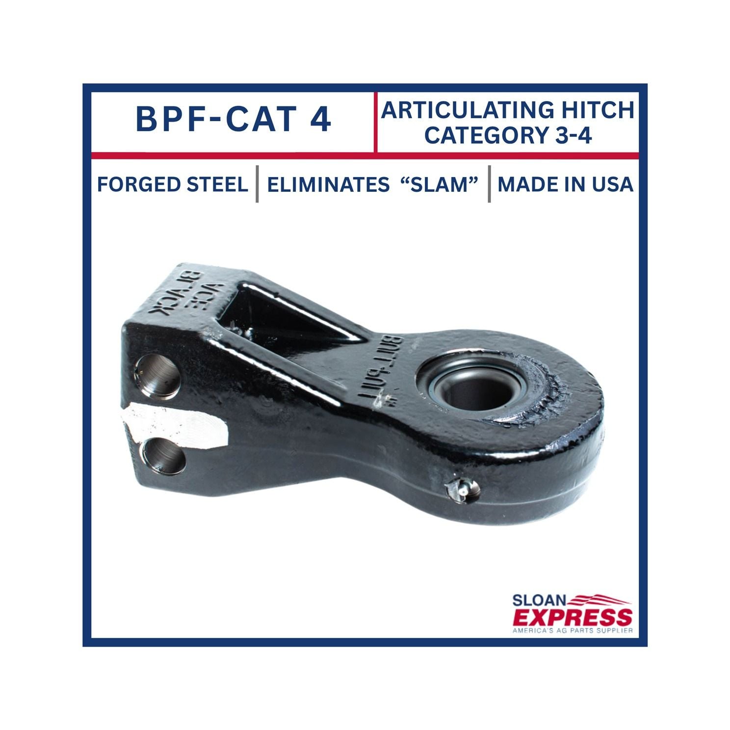 Bull Pull BPF-CAT4 Articulating Implement Hitch Category 3-4
