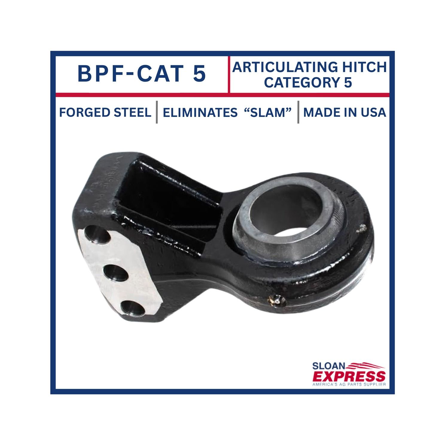 Bull Pull BPF-CAT 5 Articulating implement Hitch Category 5