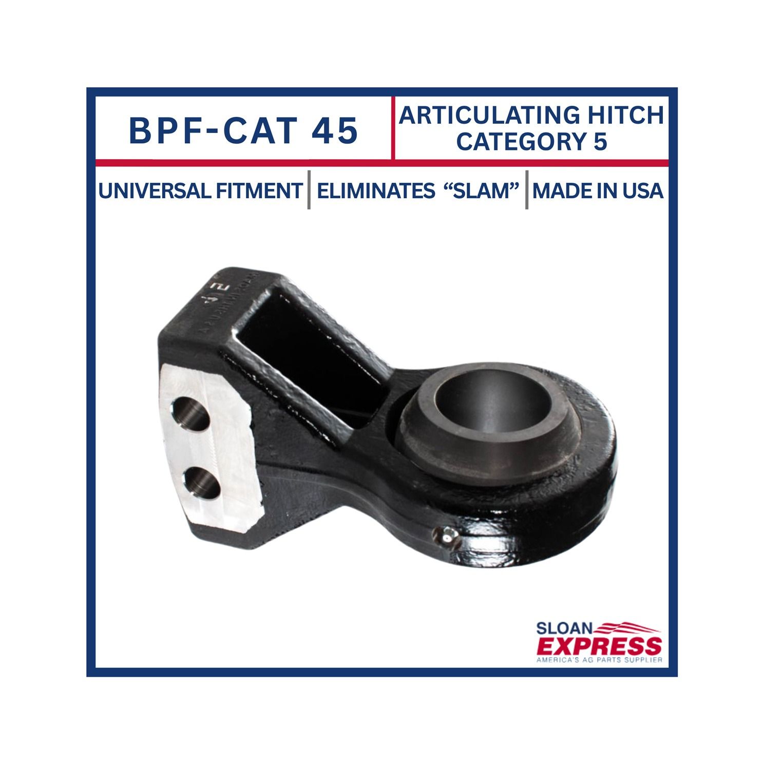 Bull Pull BPF-CAT 45 Articulating Implement Hitch Category 5