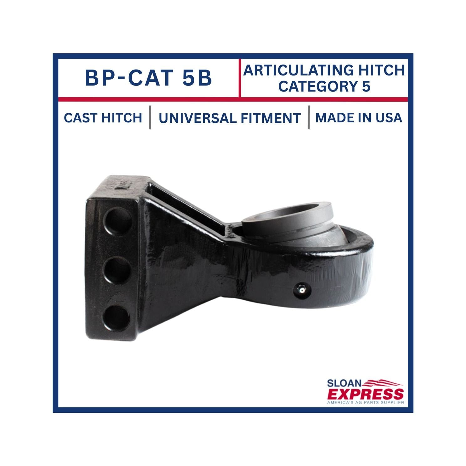 Bull Pull BP-CAT 5B Articulating Implement Hitch Category 5