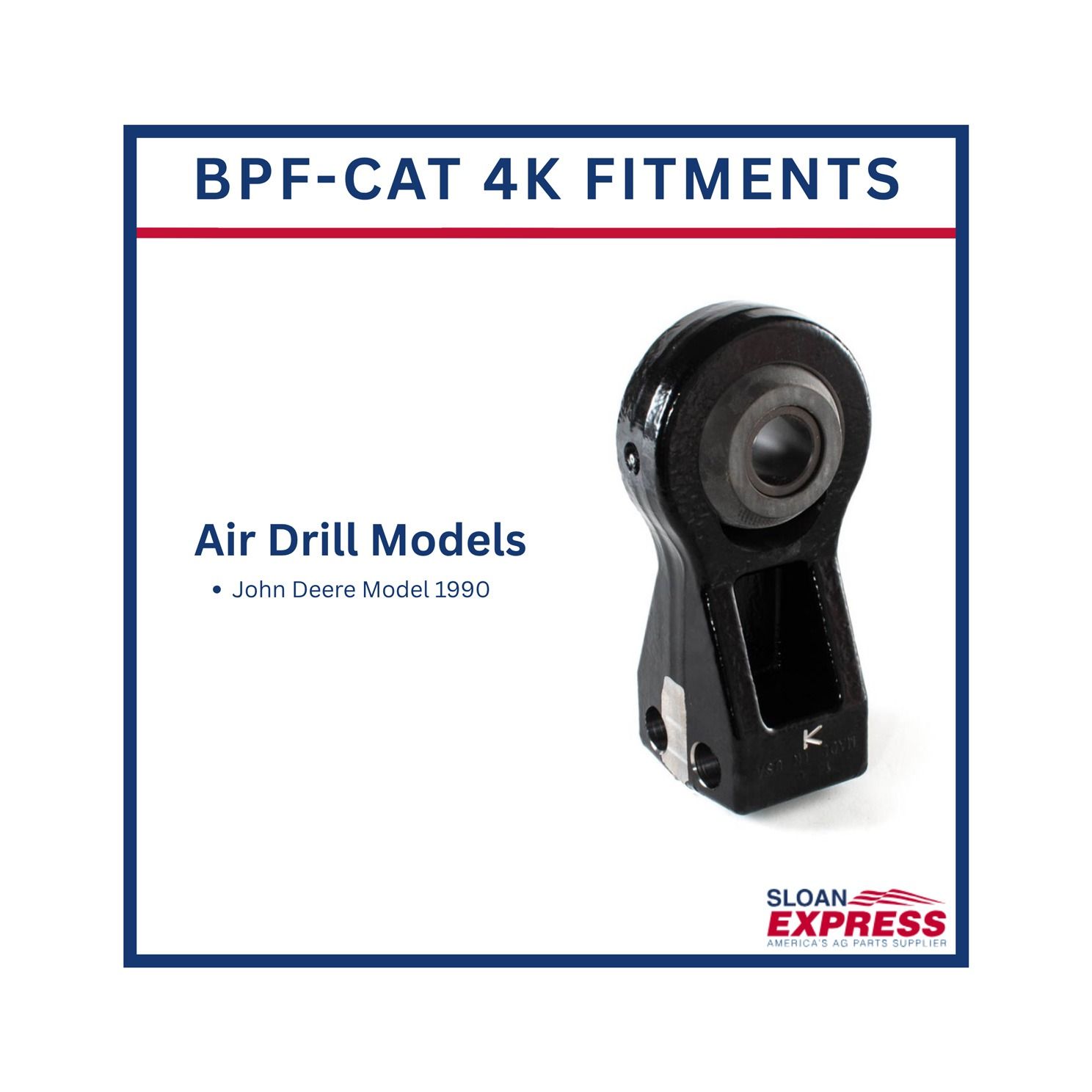 Bull Pull BPF-CAT 4K Articulating Implement Hitch Category 3-4