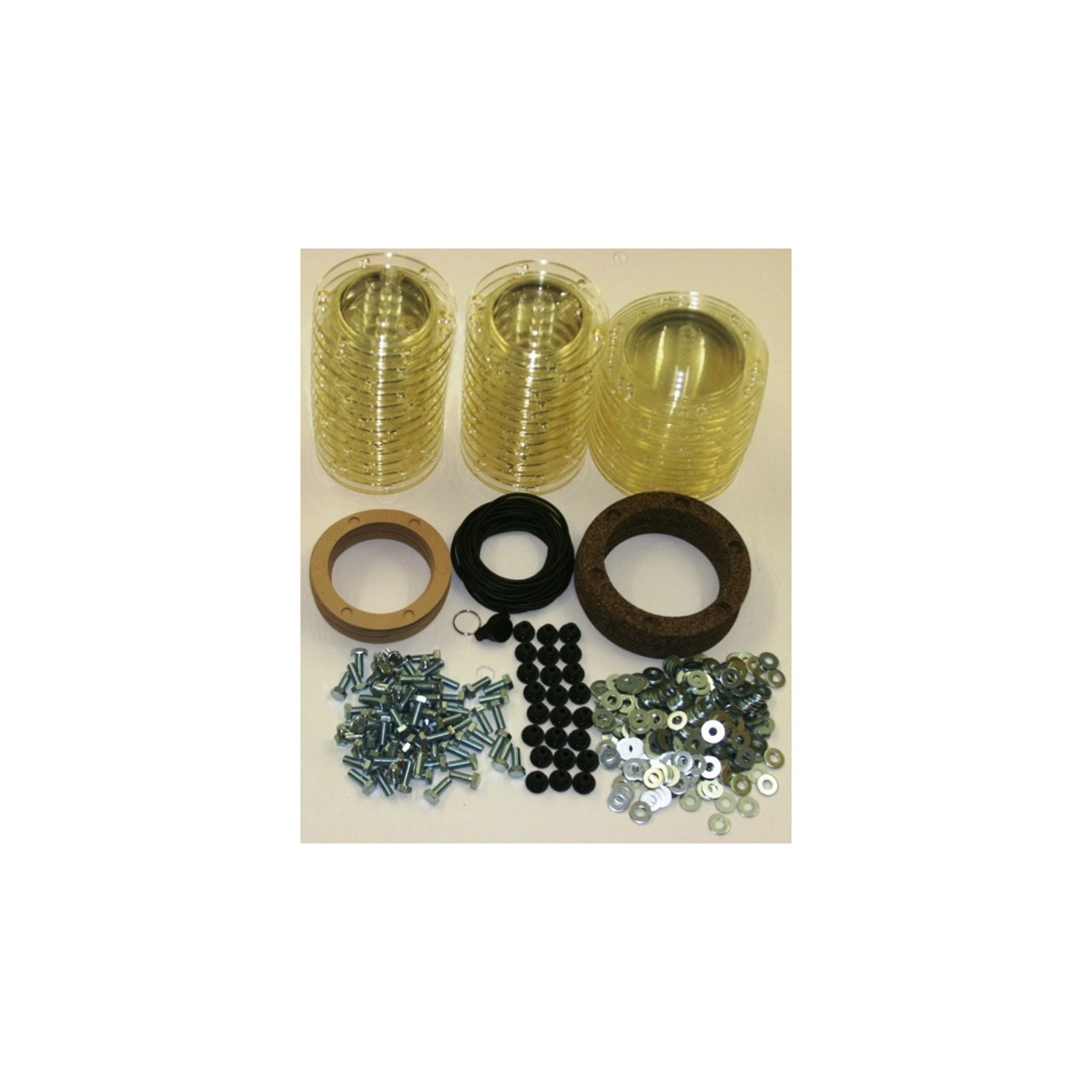 Kile KCVC9300 Clear View Trac Caps fits Case-IH