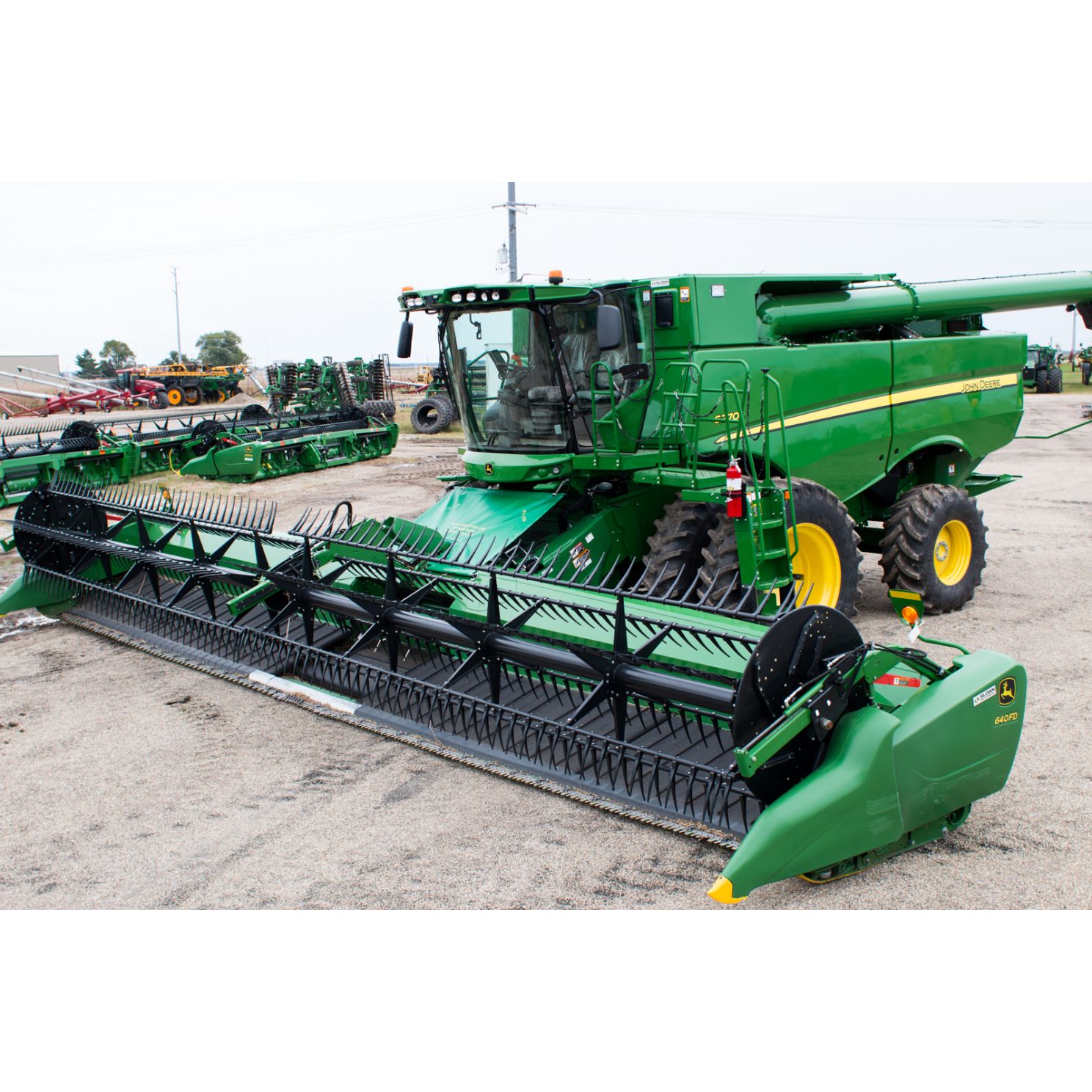 S Series Combine Feederhouse Debris Deflector Split Reel fits John Deere