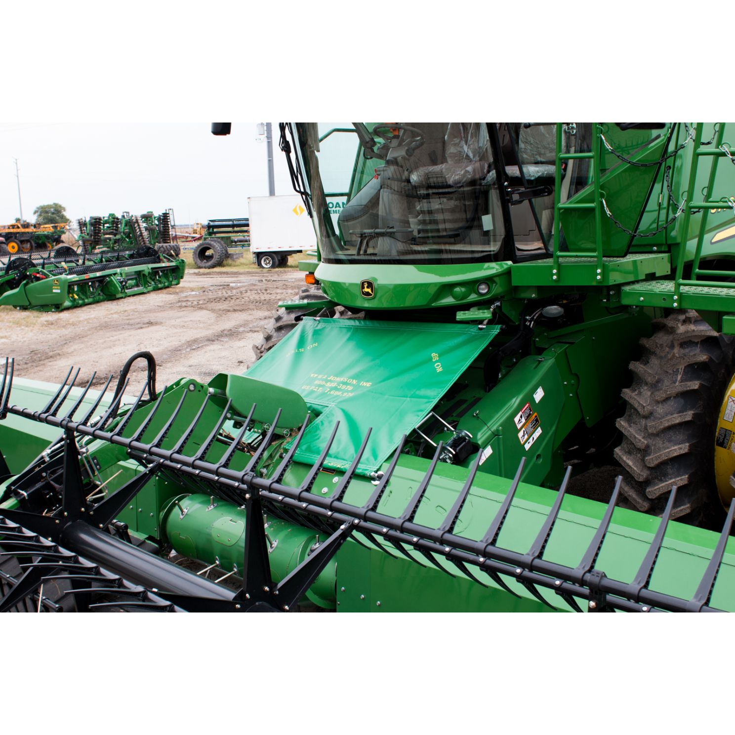 S Series Combine Feederhouse Debris Deflector Split Reel fits John Deere