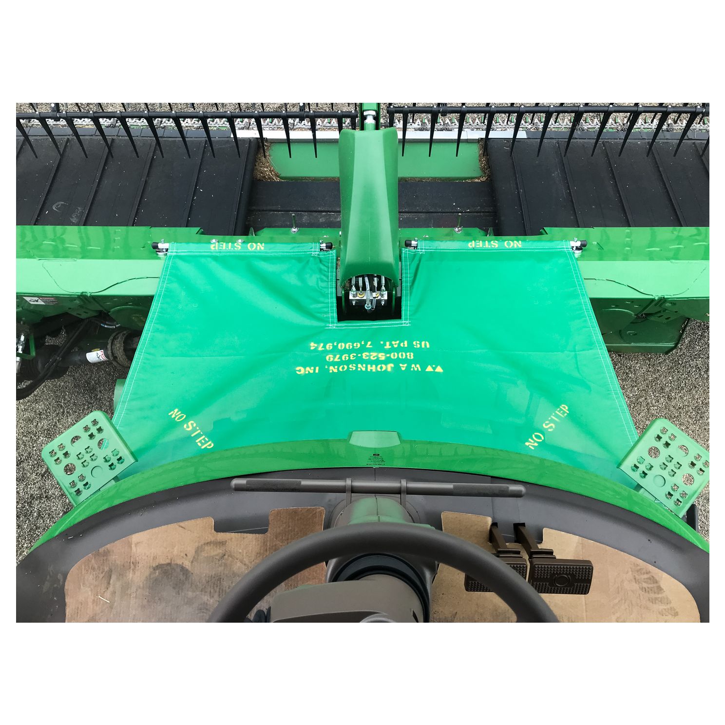 S Series Combine Feederhouse Debris Deflector Split Reel fits John Deere