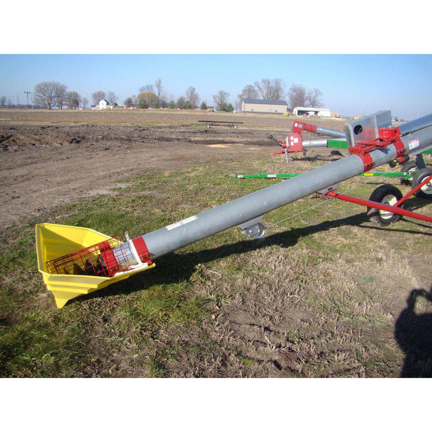 Hutchinson Mayrath Large Plastic Transport Auger Hopper A6206A